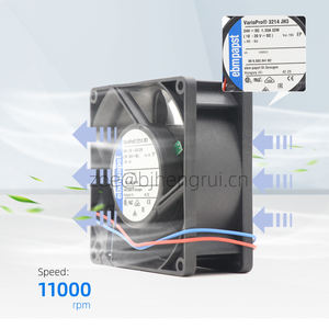 Ventiladores Axiales de Refrigeración ebmpapst 3214JH3 DC 24V 140CFM 69dBA 92X92X38mm 9238 9cm con Rodamientos de Bolas y Cables para Inversor 3214JH3-195 - Product Image 3