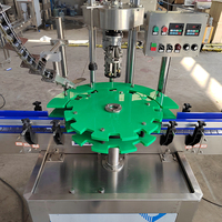 Ropp Capper Machine à sceller les bouchons en aluminium Bouteille en verre automatique Machine de capsulage à vis en aluminium