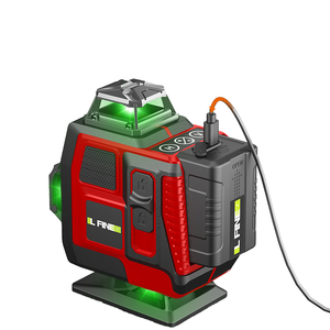 <span class=keywords><strong>Niveau</strong></span> <span class=keywords><strong>laser</strong></span> 4D à 16 lignes <span class=keywords><strong>Niveau</strong></span> à croix rotatif à nivellement automatique 3D à 12 lignes avec tré<span class=keywords><strong>pied</strong></span> réglable - Product Image 1