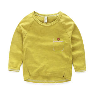 T-shirts à manches longues pour garçons, vêtements décontractés pour enfants, vente en gros pas cher de Google Chine - Product Image 5