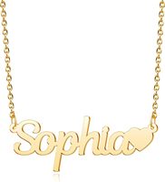 Collier en acier inoxydable personnalisé Qiuhan OEM/ODM avec motif papillon, cadeau d'anniversaire, initiales et nom personnalisés