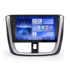 Rádio de carro para Toyota Vios 17/Sedan16 2Din Android Octa Core som de carro DVD GPS Navigation Player multimídia Android Auto Carplay