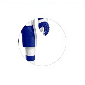 Uniforme de Hockey sobre Hielo Personalizado para Hombre, con Franjas Azules Impresas, Transpirable, 100% Poliéster, Servicio OEM para Adultos - Product Image 4
