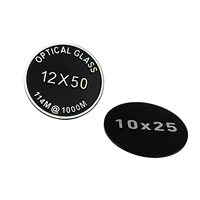 Placa de Identificación de Aluminio Grabada al por Mayor, Placa de Identificación Impresa para Telescopio, Placa de Identificación para Telescopio Pintada con Spray de Alto Brillo