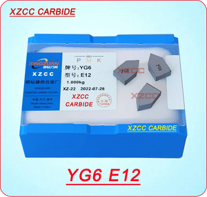 Pointes en carbure YG6 H10 P30 de fabricants chinois, Lame en carbure cémenté à pointe en carbure de tungstène E6 E8 <span class=keywords><strong>E10</strong></span> E12 YG 6 P 30 H 10 E 10 12 - Product Image 5