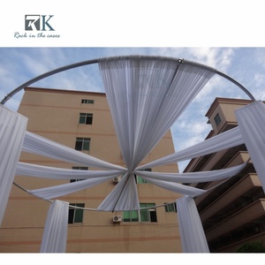 High Quality Aluminum Pipe and Drape Kit Backdrop for Trade show Booth Wedding Decor - Product Image 2