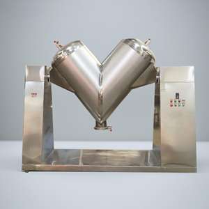 Mélangeur en V de laboratoire 10L-50L pour le mélange de poudre de précision et la préparation d'échantillons en R & D - Product Image 1