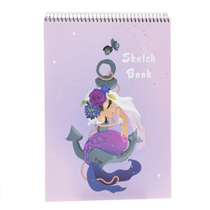 En gros personnalisé A3 A4 A5 art carnet de croquis papier couverture double bobine carnet de croquis pour <span class=keywords><strong>dessin</strong></span> bloc-notes - Product Image 1