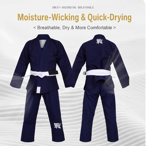 Kimono BJJ Personalizzabile per Adulti, Uniforme da Grappling Resistente, Tinto con Coloranti Vegetali, Non Sbiadisce, per Uomini <span class=keywords><strong>e</strong></span> Donne - Product Image 4