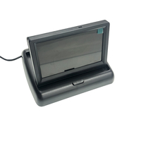 Moniteur de voiture pliable haute définition TFT LCD, 4.3 pouces, fournitures d'usine, nouveau