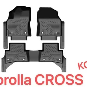 พรมปูพื้นรถยนต์ TPE 5 มิติ ดีไซน์ใหม่ คุณภาพสูง ทนทาน กันน้ำ สำหรับรถยนต์โตโยต้า โคโรลล่า ครอส - Product Image 2