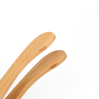 Pince de cuisine écologique en bambou pour thé, aliments, barbecue, salade, bacon, steak, pain, gâteau – Ustensile de cuisine pour restaurant et maison