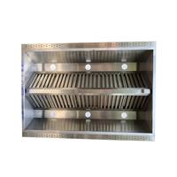 DR. AIRE Hotte de cuisine commerciale en acier inoxydable sur mesure avec système d'échappement esp.