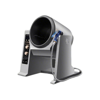Moteur de wok industriel à cuisson continue pour restaurants commerciaux et buffets - Cuisson par lots en 3 minutes, acier inoxydable, utilisation facile