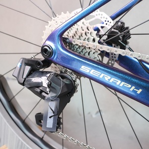Chameleon <b>Paint</b> 24 Speed Aero Disc Road Bike TT-X71 with Wave Carbon Wheelset Wheeltop Groupset Di2 Groupset 28C Tire - Product Image 6