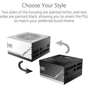 Alimentation électrique Prime 750W Gold certifiée 80 Plus, entièrement modulaire, compatible ATX 3.0, blanche - Product Image 4