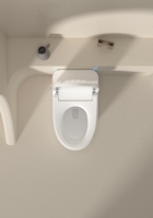 Siège de toilette intelligent 809 avec pression d'eau illimitée, accessoire de salle de bain intelligent fourni par l'usine, contrôle du chauffage du siège