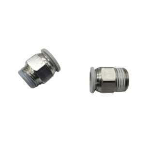 Raccords hydrauliques droits en acier pour câbles, pièces pneumatiques - Composants pneumatiques de haute qualité - Product Image 1