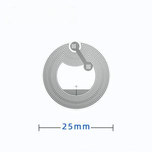 กันน้ำที่กำหนดเองป้องกันโลหะ NFC ชิปสติกเกอร์โทรศัพท์ RFID NFC 25มม NTA 213 /nta 215/NTA216 - Product Image 4