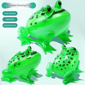 Pallone a Forma di Rana in Latex, Virale su Internet, Gonfiabile e Luminoso, Mini Giocattolo, Vendita all'Ingrosso dal Produttore - Product Image 1