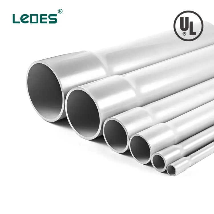 UL listed PVC Schedule 40 pipe schedule 80 pvc Conduit for underground aboveground
