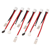 Câble de connexion Xinxing 2P Terminal Wire 2.0 1.25 Rouge Noir pour Jouet PCBA Batterie Longueur Personnalisée