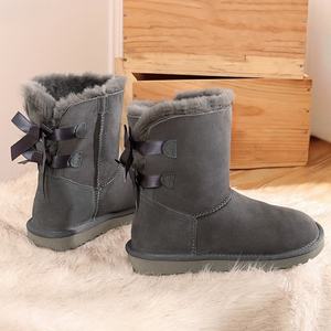 Botas de Nieve UGGs Serie 2026 de Lujo y Alta Calidad para Mujer, Decoradas con Lazo, a la Moda, Impermeables y Antideslizantes - Product Image 4