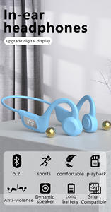 Auriculares de Conducción Ósea Bluetooth BL13E con Tarjeta TF MP3 y Pantalla LED - Product Image 4
