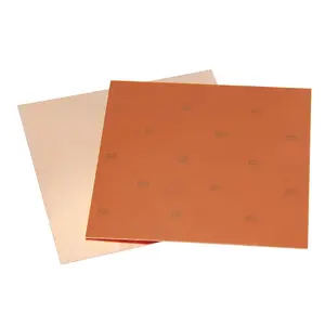 Großhandel neue Materialien 15 × 20 cm 12 × 18 cm 20 × 30 cm FR4 Einzelseite Doppelseite Kupferbeschichtete Platte Laminat