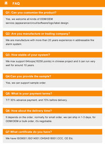 Sonnette d'alarme incendie universelle pour système d'alarme incendie conventionnel et adressable, fabricant OEM ODM - Product Image 6