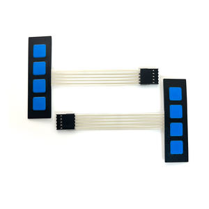 Teclado de Membrana de Matriz 1x4 OKY0272-1, Teclado de 4 Teclas, 1*4 Teclas - Product Image 3