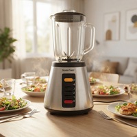 Mixeur de cuisine 2-en-1 multifonctionnel, broyeur électrique domestique pour jus de fruits, smoothies et glace pilée - Vente en gros