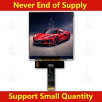 Écran LCD TFT carré de 3,4 pouces avec résolution 480*480, interface capacitive MIPI