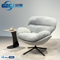 Fauteuil pivotant pour salon ou bureau, style vintage, fauteuil œuf d'aviation, style rétro, fauteuil inclinable pivotant