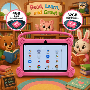 Tablette éducative pour enfants de 7 pouces, <span class=keywords><strong>Android</strong></span> <span class=keywords><strong>12</strong></span>, nouveau design, 2 Go de RAM, 32 Go de stockage, tablette éducative pour enfants, tablette pour enfants - Product Image 3