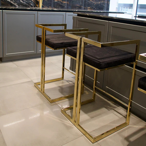 <span class=keywords><strong>Tabouret</strong></span> <span class=keywords><strong>de</strong></span> <span class=keywords><strong>bar</strong></span> moderne en velours <span class=keywords><strong>de</strong></span> luxe pour salle à manger, chaise haute <span class=keywords><strong>de</strong></span> comptoir pour la maison, les clubs, les événements, les hôtels et les îlots <span class=keywords><strong>de</strong></span> <span class=keywords><strong>bar</strong></span> - Product Image 4