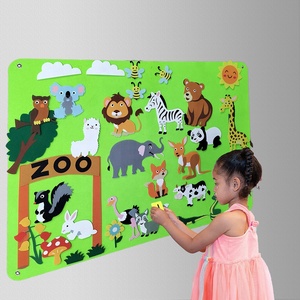 Nouveau design de haute qualité E-coopération amicale préscolaire ferme thème histoire planche occupé pour les tout-petits - Product Image 5