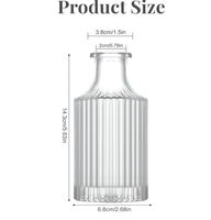 Bouteilles diffuseurs en verre rondes de 40 ml, 100 ml, 250 ml – Flacons d'arôme pour diffuseurs et vases – Idéales pour le remplacement des diffuseurs à bâtonnets
