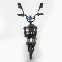 Vélo électrique Leshuai Little Prince à 3 vitesses, cadre en acier, roues de 14 pouces, moteur à moyeu arrière, freins à disque, batterie au plomb-acide, autonomie de 60 km