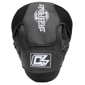 4-Piece Boxing Pads Set - Curved Focus Mitts & Taekwondo Kick Pads For Martial Arts Training