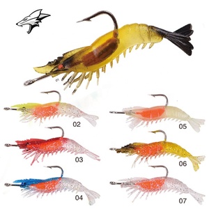 Esca Artificiale per Pesca, Gancio Morbido, Esca a Forma di Gamberetto - Product Image 2