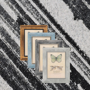 Cadre photo rectangulaire noir moderne, fabrication économique, tailles 5x7, 8x10, 11x14, cadre en fer pour affiches, décoration intérieure, respectueux de l'environnement - Product Image 3
