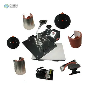 8 in 1 Heat Press Machine Pen Press Machine Printer Sublimation Machine for T shirt/Mug/Ball Heat Press Machine