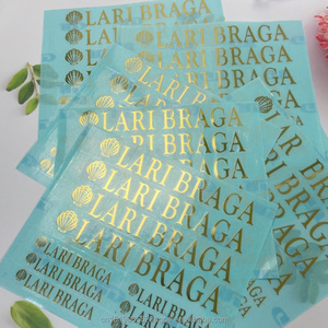 Etichetta Adesiva Metallica Impermeabile, Adesivo Elettroplaccato, Logo Trasferibile, Etichetta Adesiva Traforata Personalizzata con Stampa UV - Product Image 1