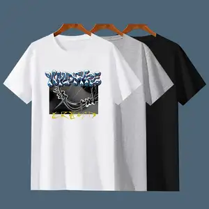 2022 Alta Qualidade T-shirt Dos Homens De Algodão Com Impressão Mais Recente Design T-shirt Impressão Personalizada 100% Algodão T Camisas