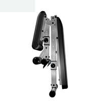 Banc de musculation réglable en métal pour usage commercial, pliable pour l'intérieur, portable, idéal pour la maison