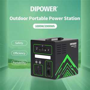 Station d'énergie solaire 1000W, capacité de la batterie 2000Wh, générateur portable de stockage d'énergie pour le camping et l'utilisation domestique - Product Image 4