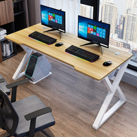 Bureau d'ordinateur, table de jeu e-sport, table simple pour la maison et la chambre, bureau d'étudiant moderne et simple