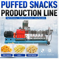 Pellets de maïs soufflé en vrac, snacks soufflés, snacks exotiques en gros, fabricant chinois d'aliments et de snacks