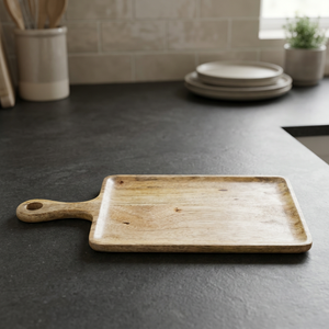 Planche à découper rectangulaire en bois, outils de cuisine de haute qualité et pratique - Product Image 3